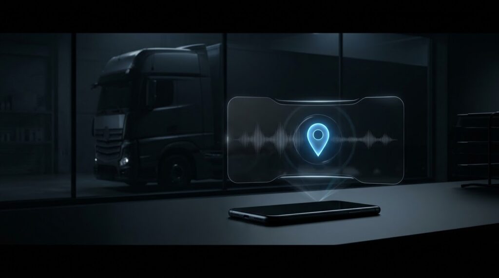 A smartphone showing a missed call notification symbolizing lost revenue without logistics call answering AI.