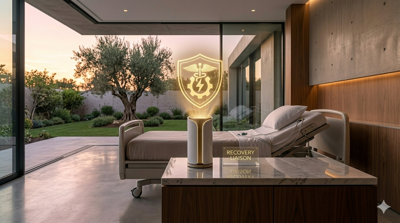 The Clinical Bridge: How AI Triage Safeguards the Transition from Surgery to Home Sanctuary